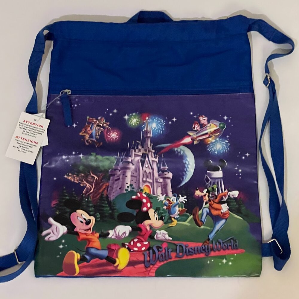 Walt Disney World drawstring bag NWT